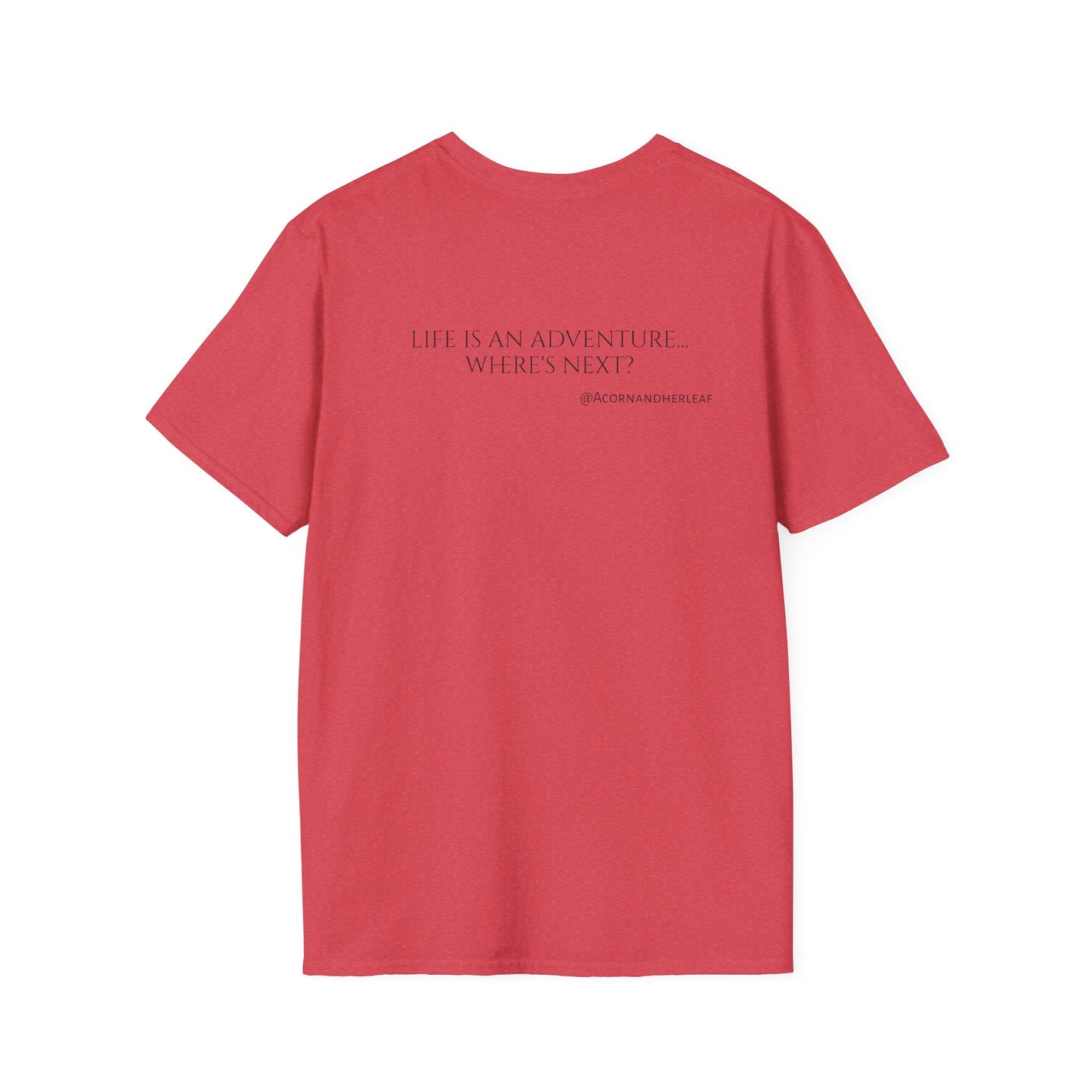 Unisex Softstyle "Life is an Adventure" T-Shirt