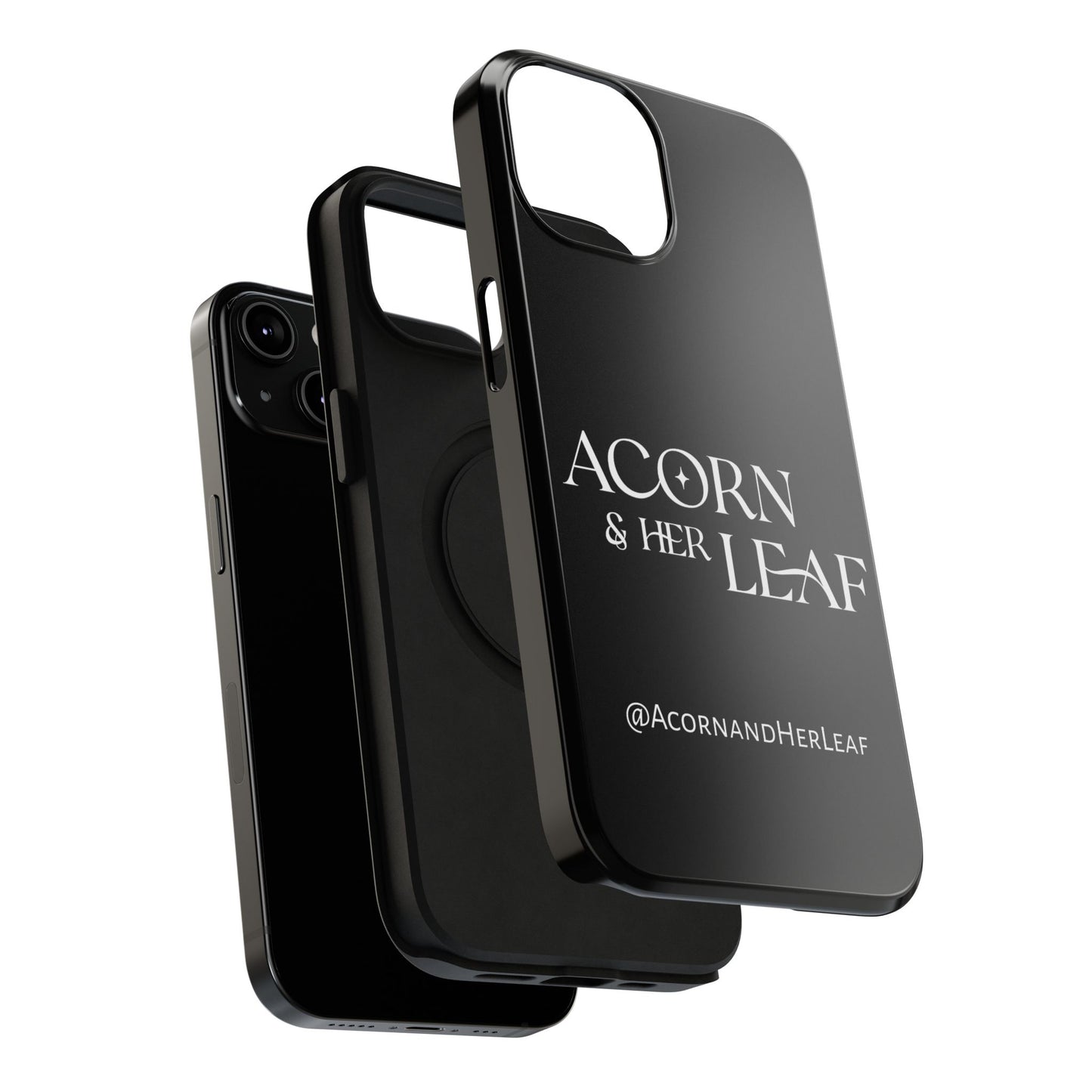 Acorn & Her Leaf Impact-Resistant Phone Cases