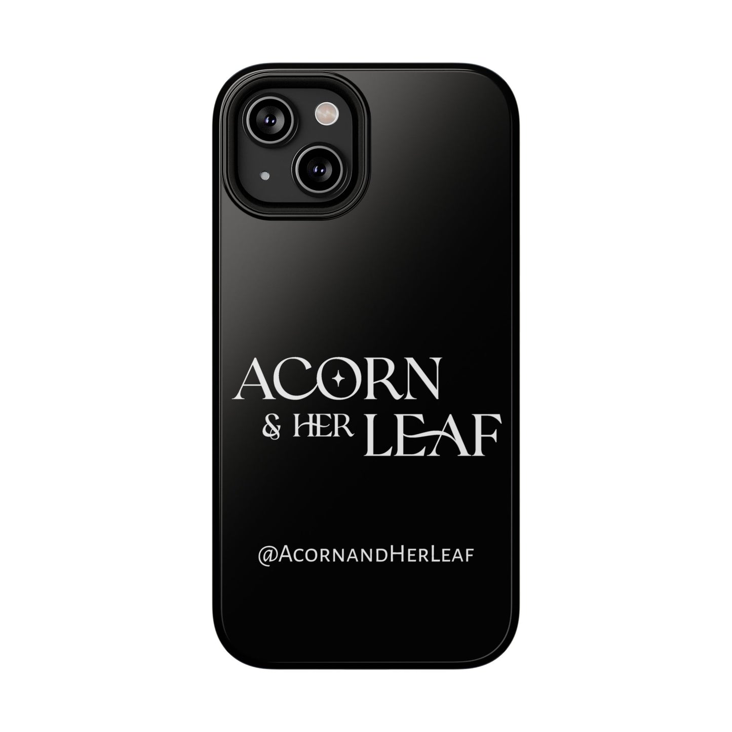 Acorn & Her Leaf Impact-Resistant Phone Cases