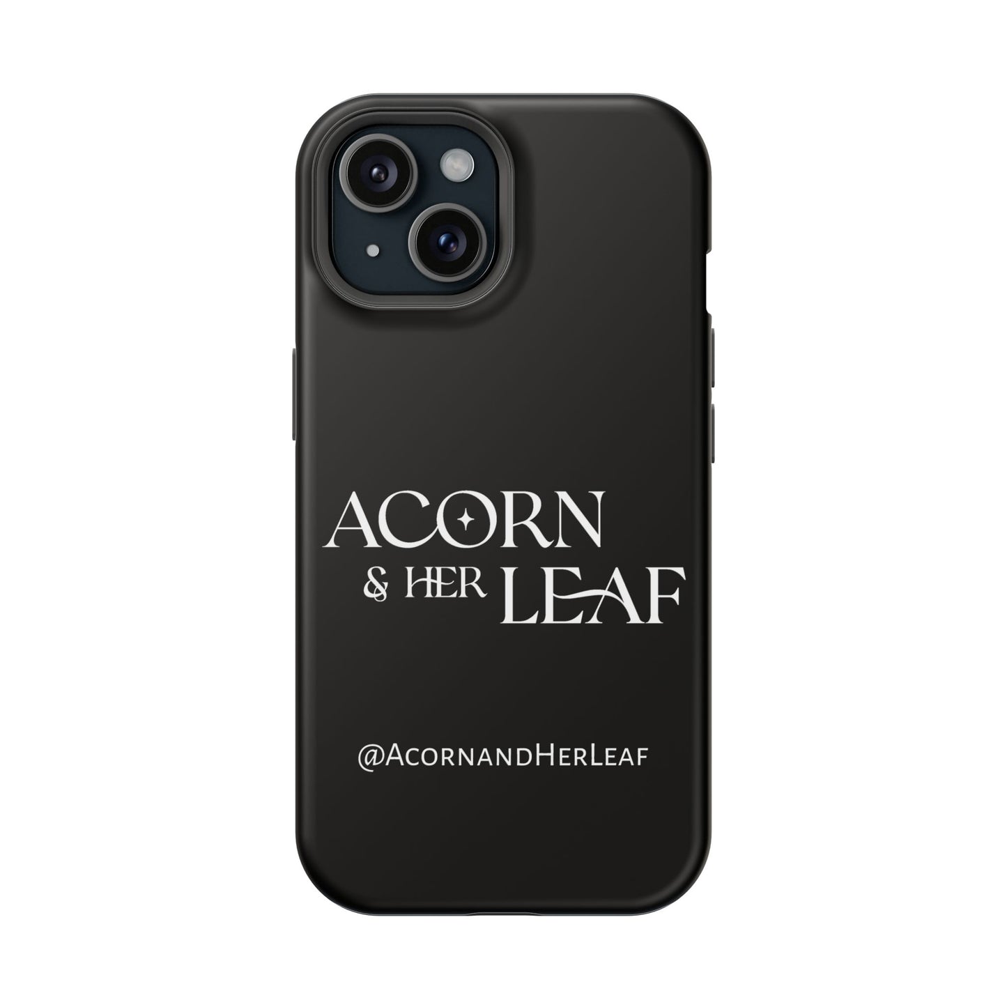 Acorn & Her Leaf Impact-Resistant Phone Cases