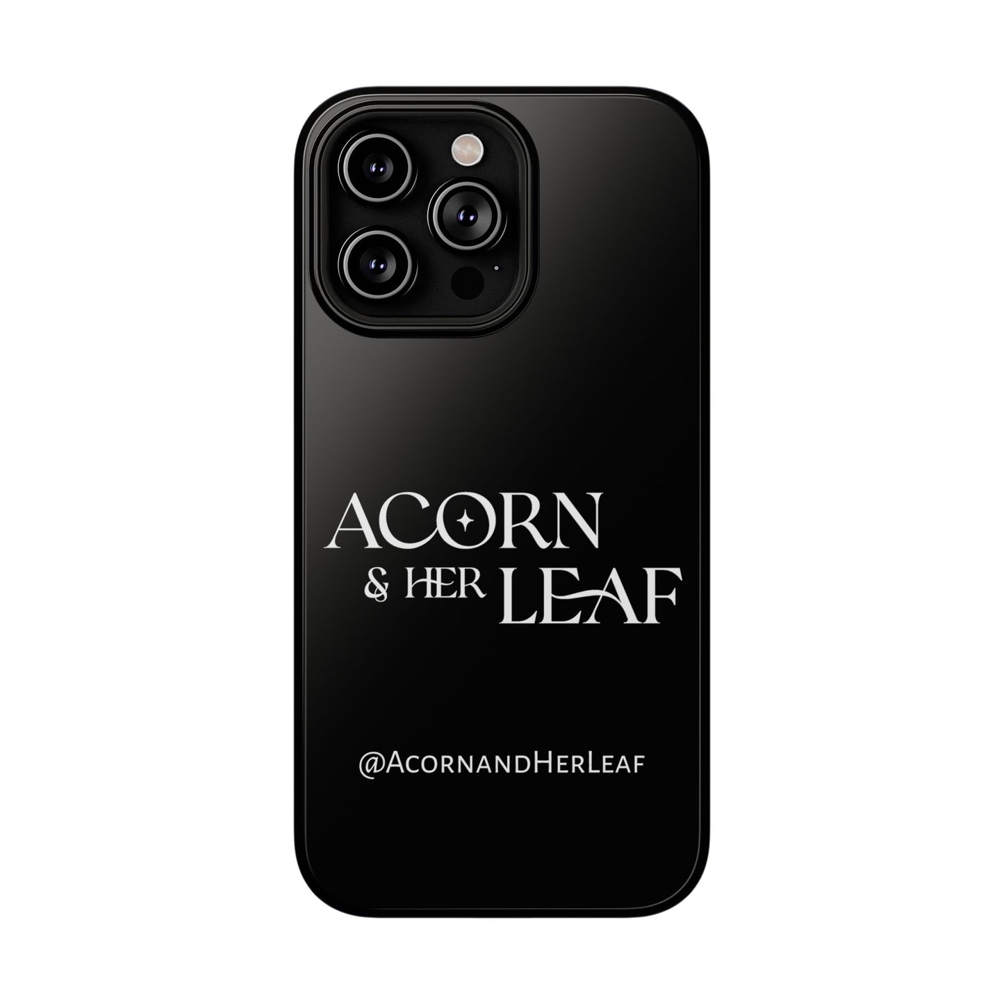 Acorn & Her Leaf Impact-Resistant Phone Cases