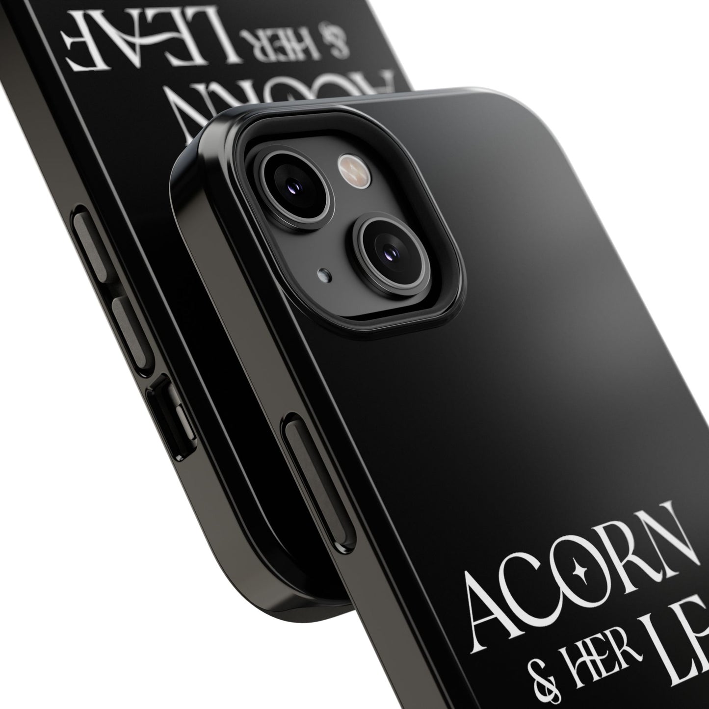 Acorn & Her Leaf Impact-Resistant Phone Cases