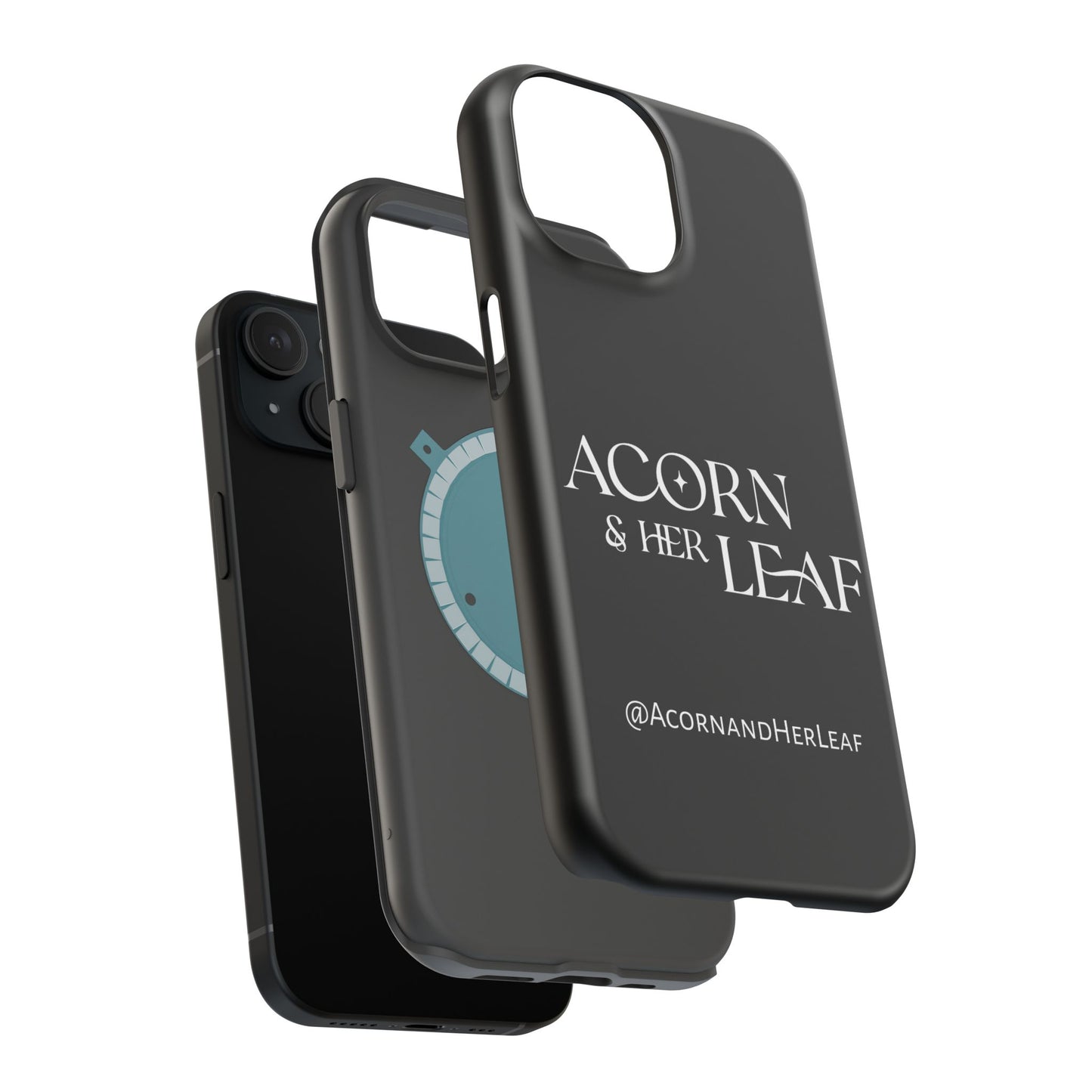 Acorn & Her Leaf Impact-Resistant Phone Cases