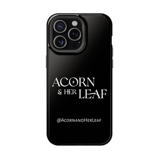 Acorn & Her Leaf Impact-Resistant Phone Cases