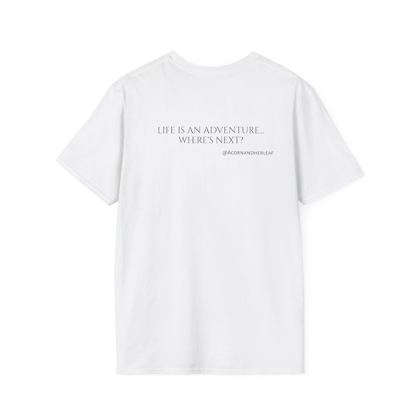 Unisex Softstyle "Life is an Adventure" T-Shirt