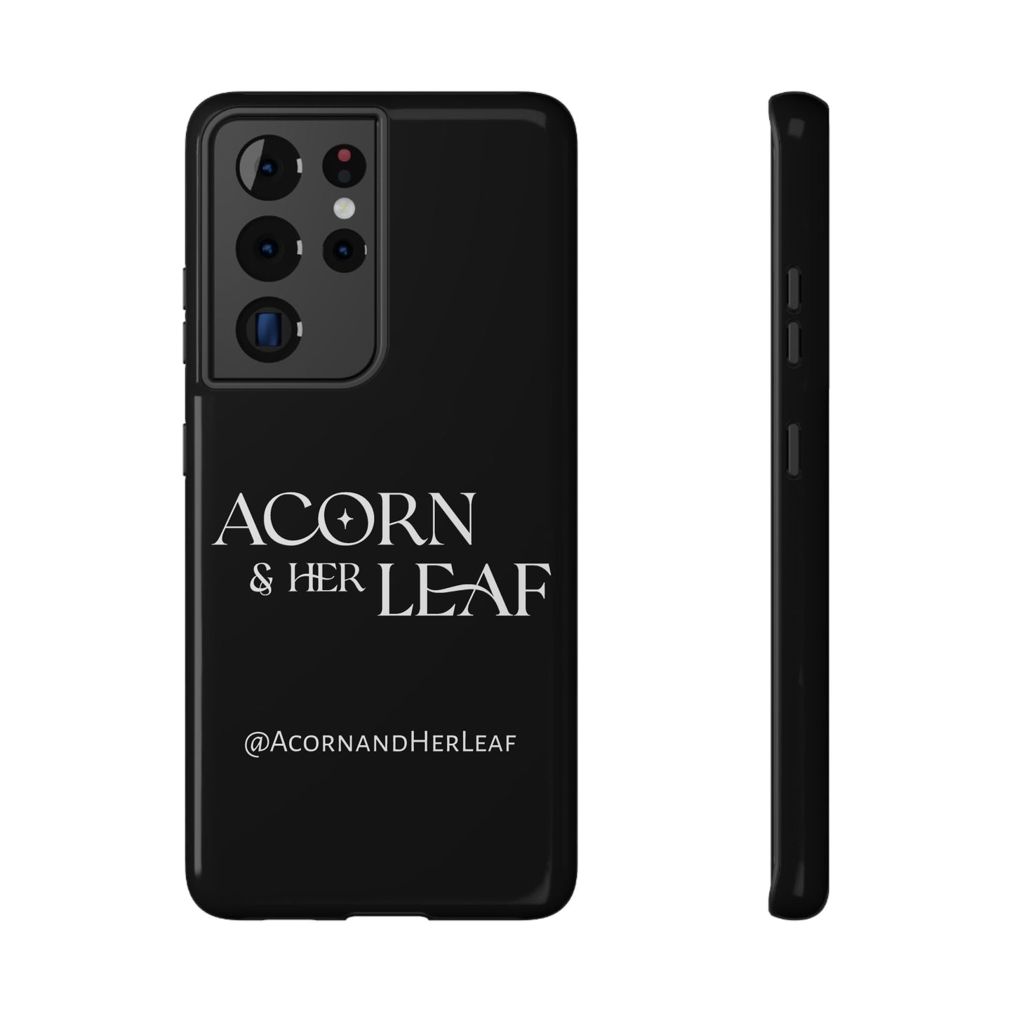 Acorn & Her Leaf Impact-Resistant Phone Cases